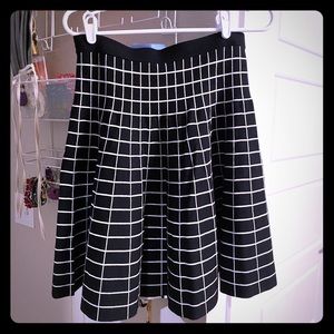 Chelsea & Theodore Black & White Skirt